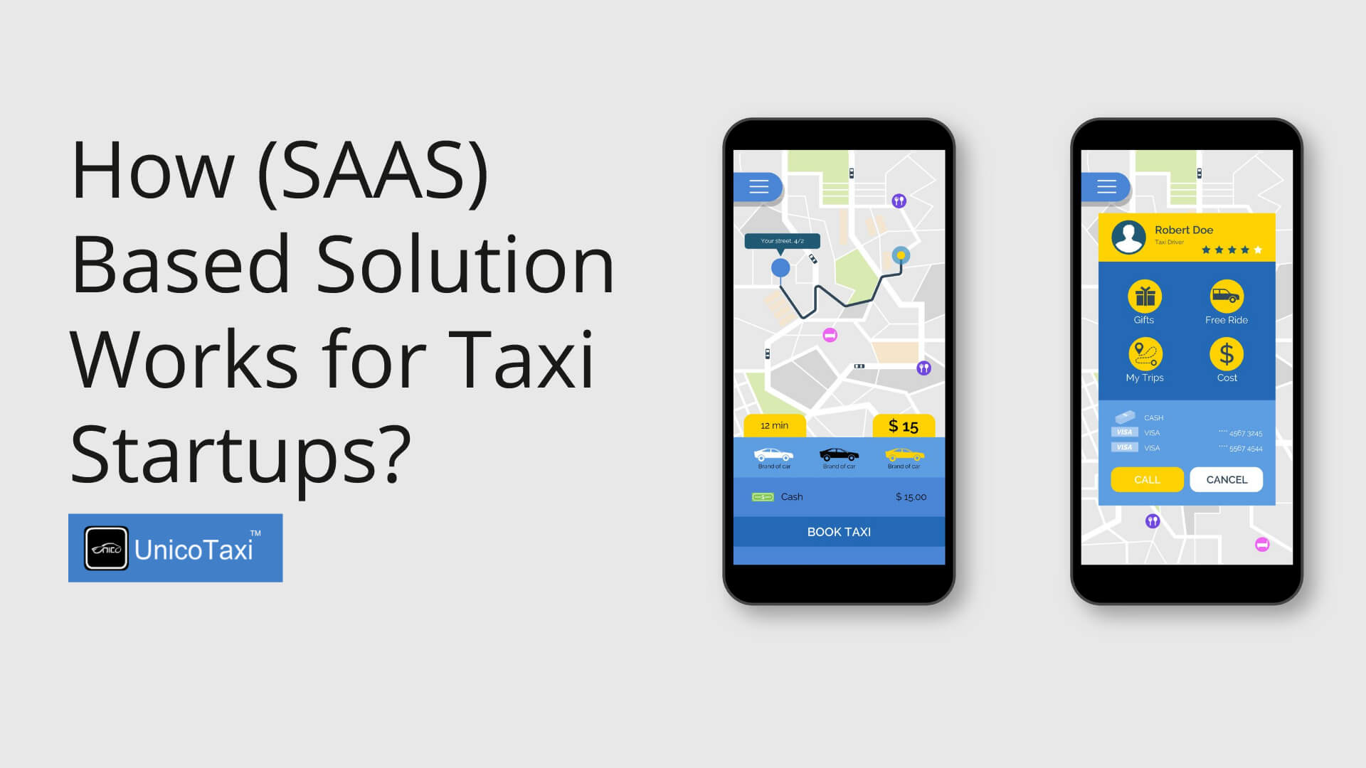 How SaaS Based Solution Works for Taxi Startups?