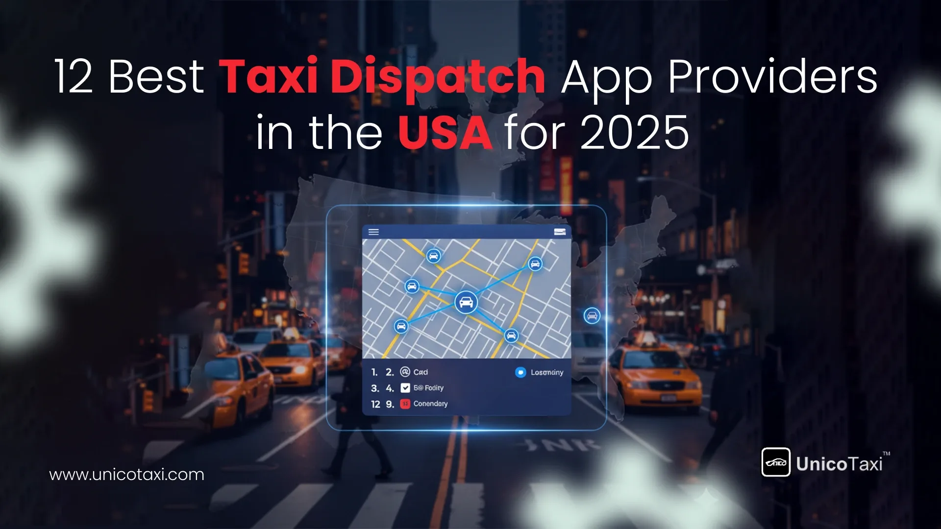 12 Best Taxi Dispatch App Developers in the USA for 2025 | Top Dispatch Software Companies