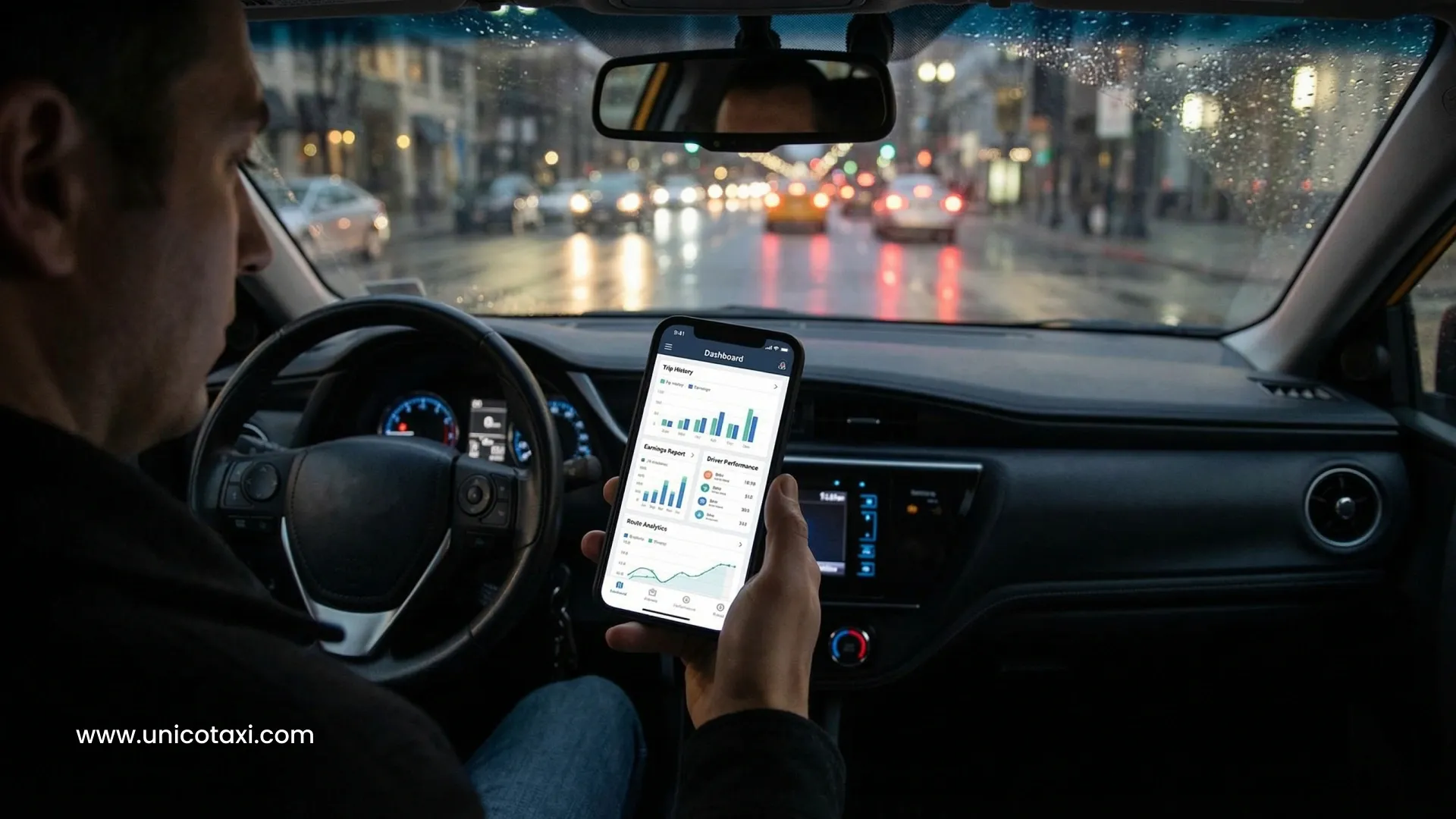 Detailed Trip & Driver Reporting Taxi Dispatch Software