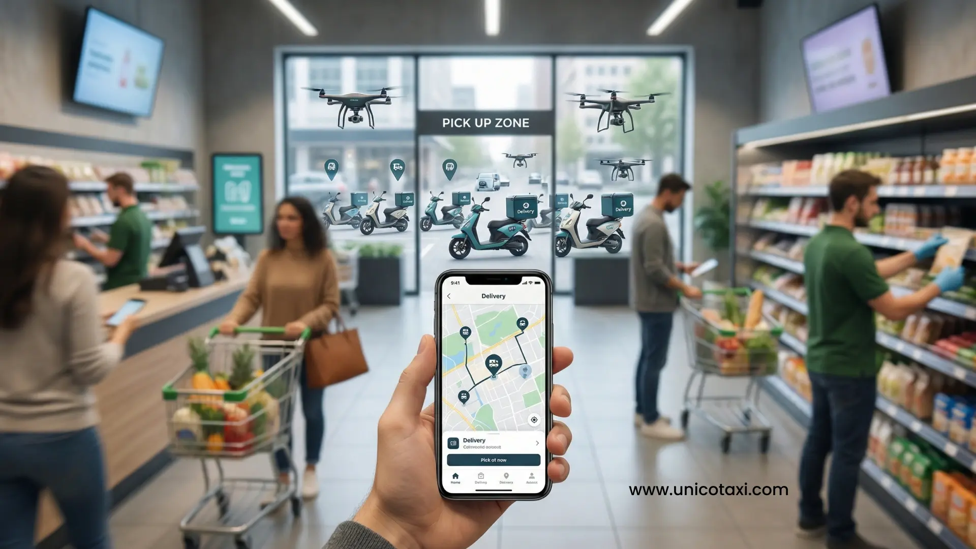 Boost Your Supermarket Sales: The Power of a Delivery App in 2028
