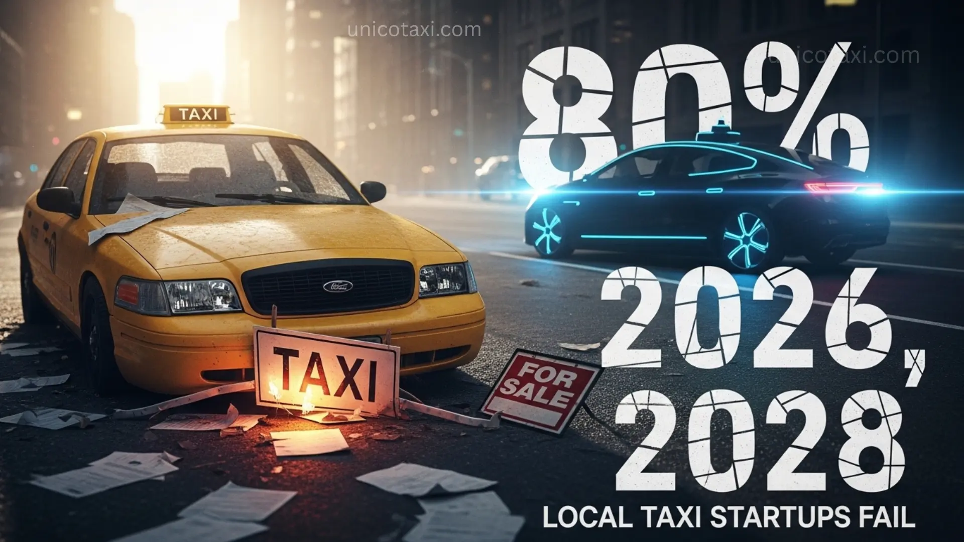 Why 80% of Local Taxi Startups Fail - Survival Guide for 2026 & 2028