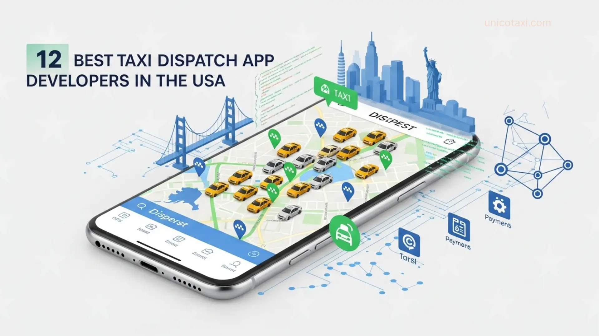12 Best Taxi Dispatch App Developers in the USA
