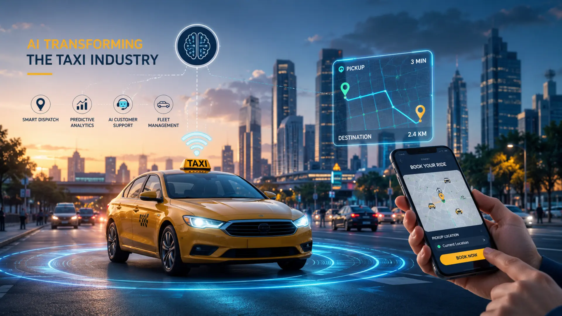 How AI Is Transforming the Taxi Industry in 2026 | Complete Guide