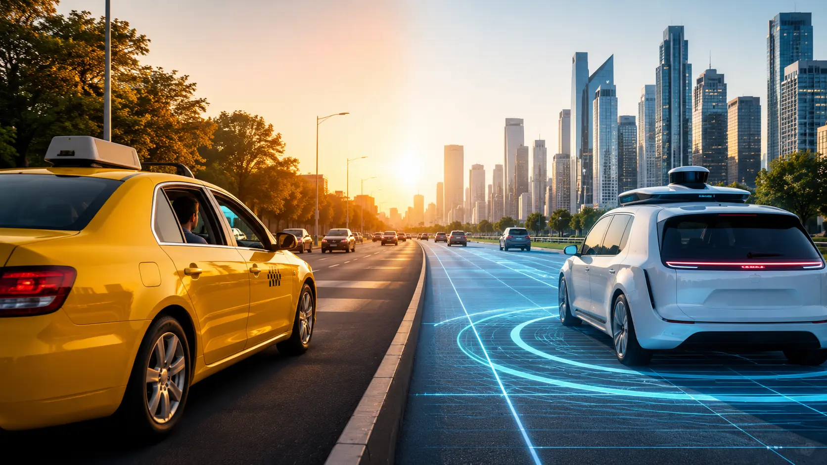 Robotaxis vs Taxi Fleets: How to Compete with AI Dispatch Software
