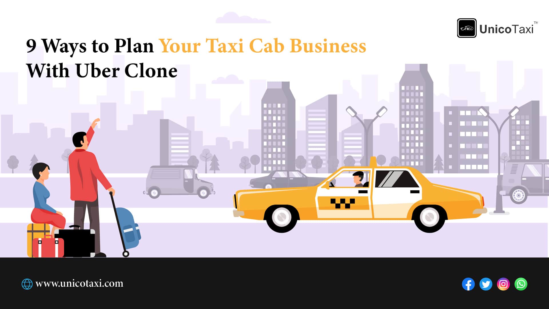 9 Ways to Plan Your Taxi Cab Business With Uber Clone App