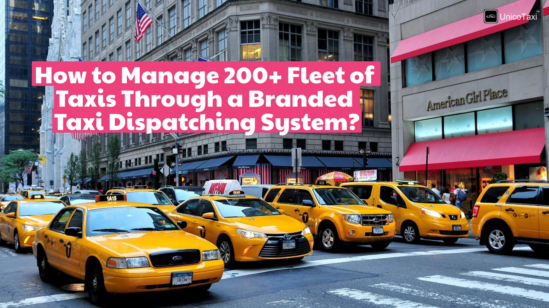 How to Manage 200+ Fleet of Taxis Through a Branded Taxi Dispatching System?