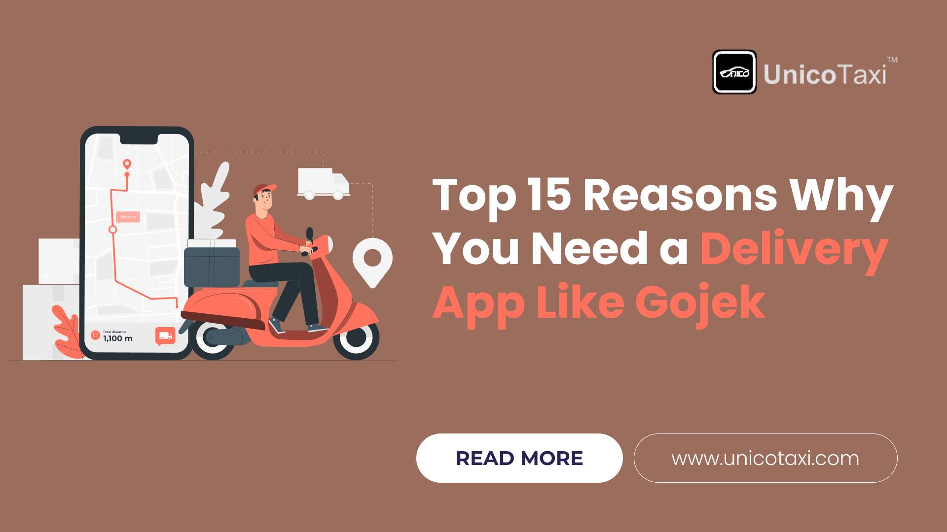 Top 15 Reasons Why You Need a Delivery App Like Gojek