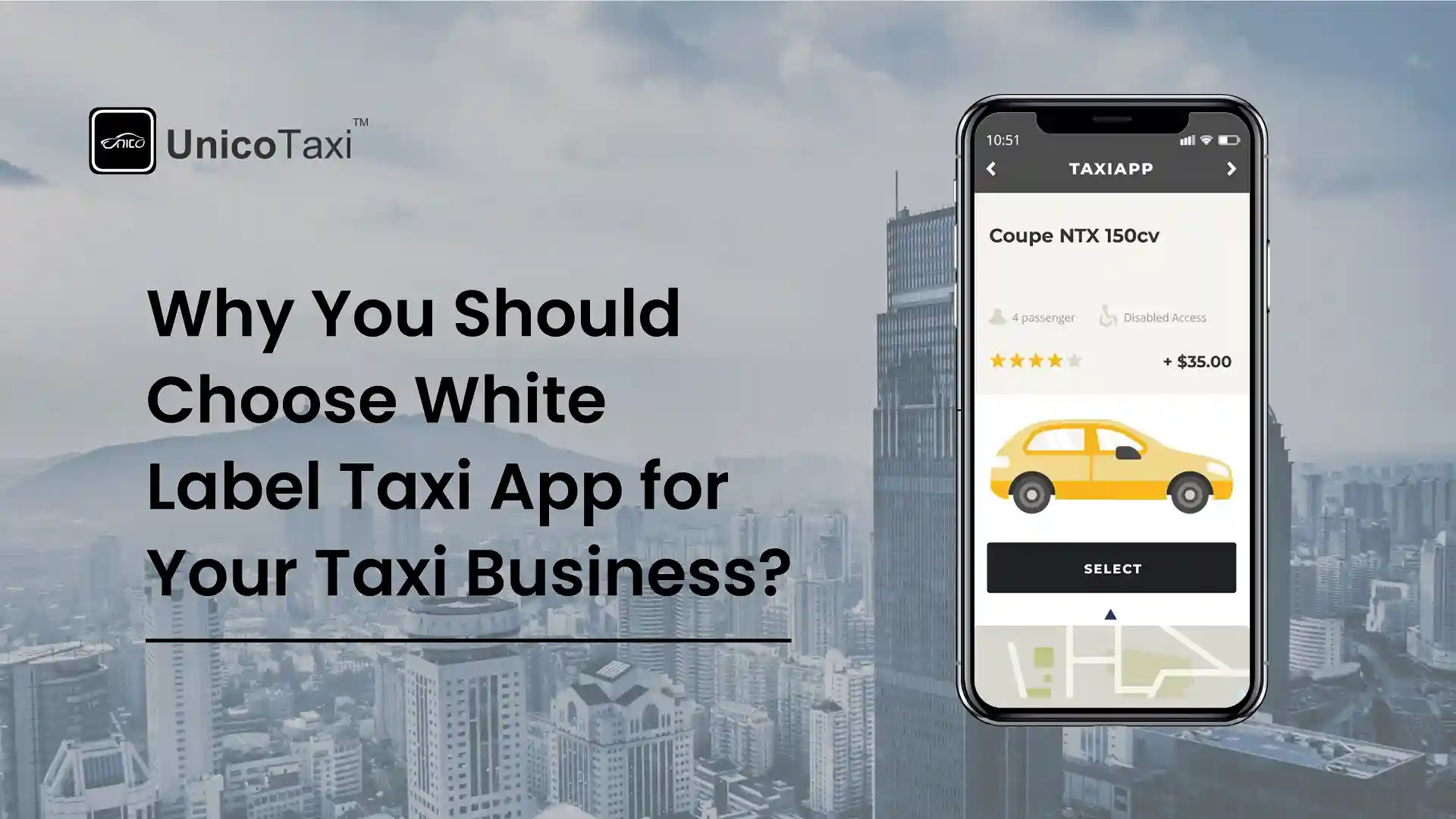Why You Should Choose White Label Taxi App for Your Taxi Business?
