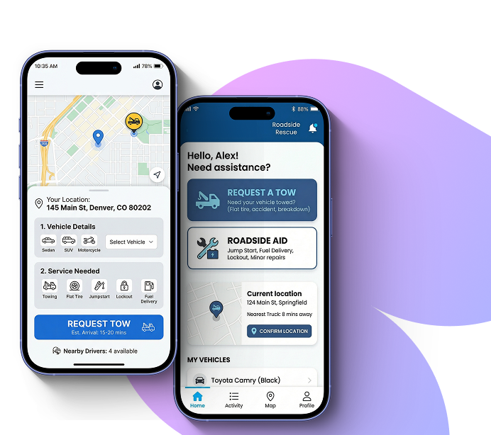 On-Demand Roadside Assistance App Development - Launch Your Own Uber-Clone App for Tow Truck Services